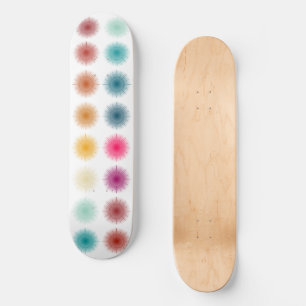 12 Suns Colour Gradient Skateboard