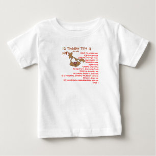 12 Toddler Tips 4 K9's-WATCH OUT!! Baby T-Shirt