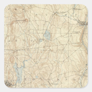 12 Tolland sheet Square Sticker