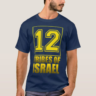12 Tribes Of Israel Hebrew Israelite Tribe of T-Shirt
