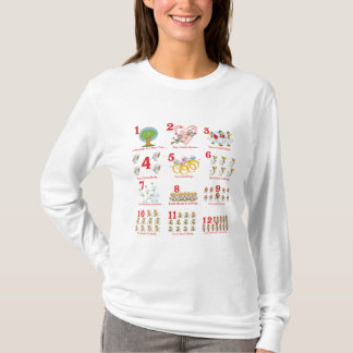 12 twelves days of christmas complete T-Shirt