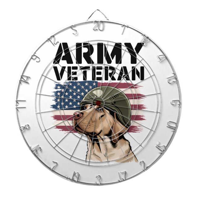 #12  Veterans Dart Board  (Front)