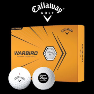 12 x Callaway Warbird Custom Logo Golf Balls