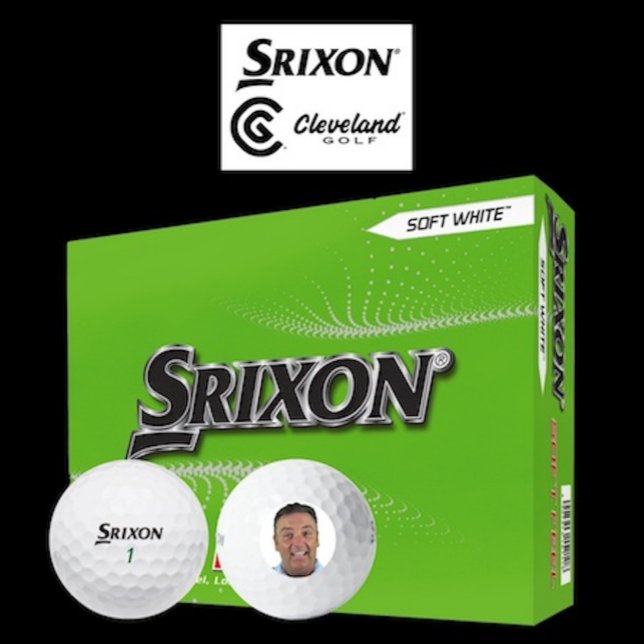 12 x Srixon Soft Feel Custom Photo Golf Balls (Box of 12 Srixon Soft Feel custom photo golf balls.)