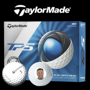 12 x TaylorMade TP5 Custom Photo Golf Balls