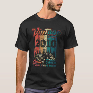 12 Year Of Being Awesome 12 Birthday Gifts Vintage T-Shirt