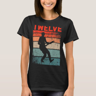 12 Year Old 12th Birthday Boy Guitar Player Guita T-Shirt