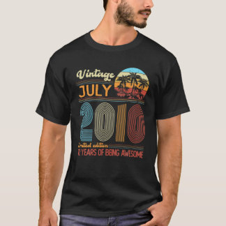 12 Year Old Vintage 2010 12Th Birthday T-Shirt