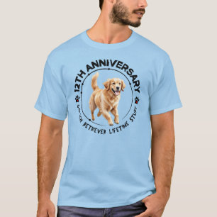 12th anniversary Golden jumping  T-Shirt