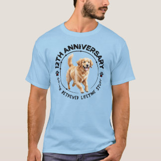 12th anniversary Golden jumping  T-Shirt