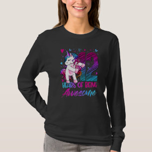12th Birthday  12 Year Old Girl Flossing Unicorn P T-Shirt