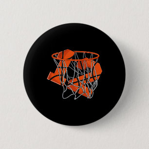 12th Birthday Basketball  Kids 6 Cm Round Badge