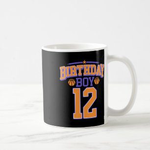 12th Birthday Boy Sketll Lover 12 Years Old Bday Coffee Mug