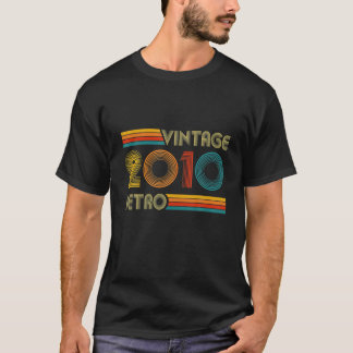 12Th Birthday Gift 12 Years Old Men Women Retro Vi T-Shirt