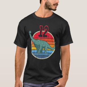 12Th Birthday I Brachiosaurus Diplodocus I Family T-Shirt