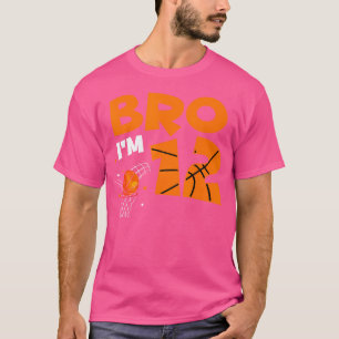 12Th Birthday Shirt Boy Bro I'M 12 Year Old Basket