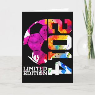 12th Birthday Soccer Limited Edition 2014 _1  Card