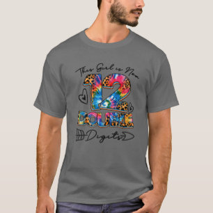 12Th Birthday - This Girl Is Now 12 Double Digits T-Shirt