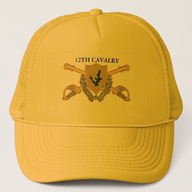 12TH CAVALRY HAT (Front)