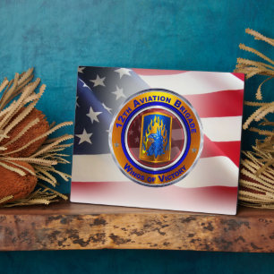 12th Combat Aviation Brigade (CAB) Plaque