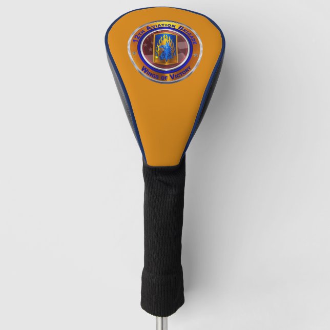 12th Combat Aviation Brigade Golf Head Cover (Front)
