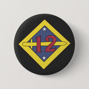 12th Division - SSI wo Txt - 1918–1919 6 Cm Round Badge