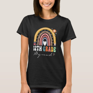 12th Twelfth Grade Squad Rainbow Awesome for Teach T-Shirt