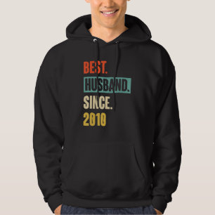 12th Wedding Aniversary For Him Best Husband Sinc Hoodie