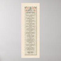 12x36 To Build a Lasting Love - Cream Damask Roses