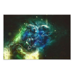 12x8 Paintball Print