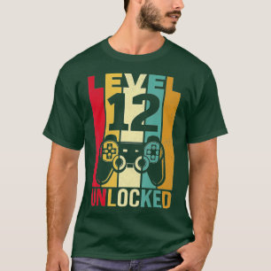 12yr 12 Birthday Boy Son Funny 12th Years Old Bir T-Shirt