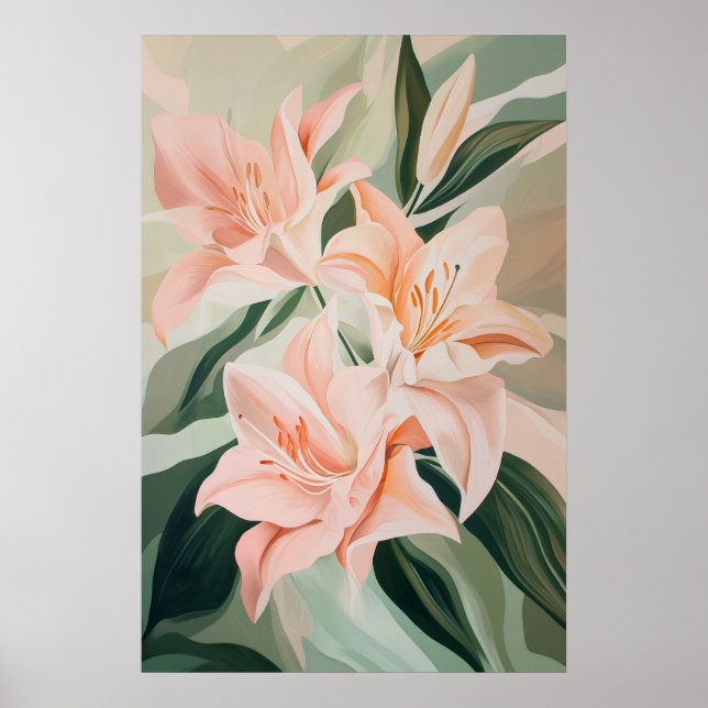 1303 Floral Poster (Front)