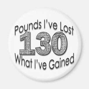 130 Pounds Lost Magnet