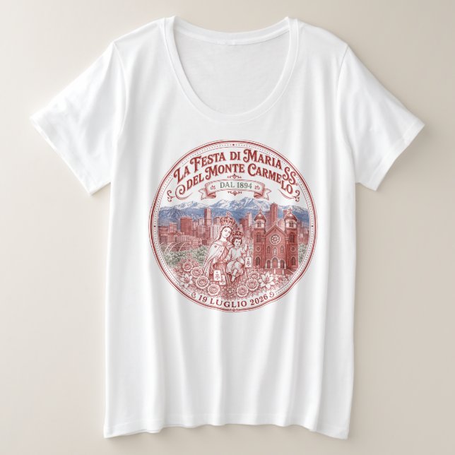 132nd Feast Women's Plus Size T-Shirt (Design Front)