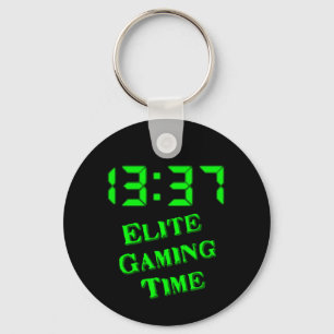 1337 Gaming Time Key Ring