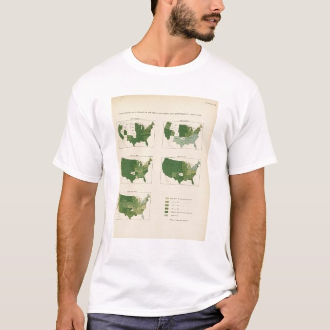 133 Increase value of farms 1850-1900 T-Shirt (Front)