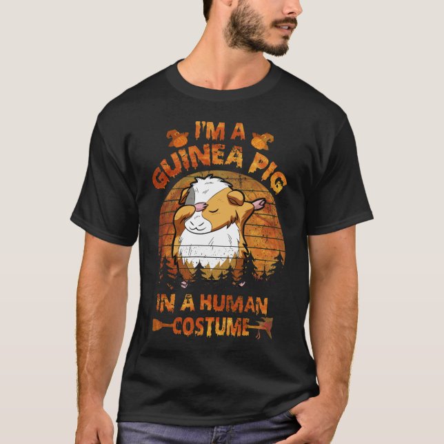 135 Guinea Pig Costumes For Humans T-Shirt (Front)