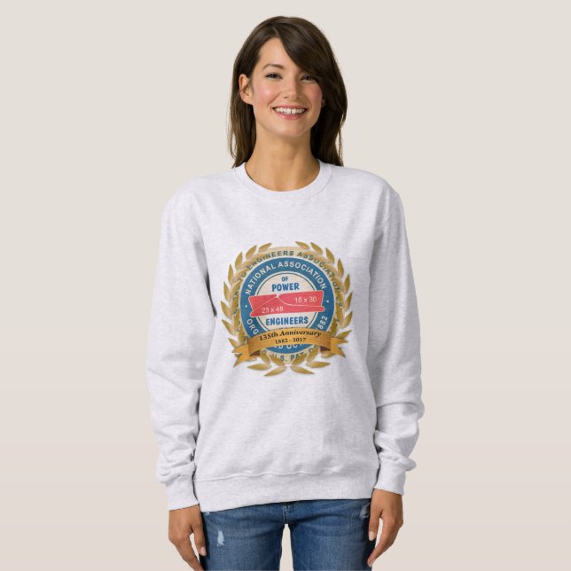 135th Anniversary Women's Sweatshirt (Front Full)