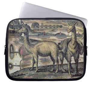137-0627924 Illustration from a history of Peru sh Laptop Sleeve