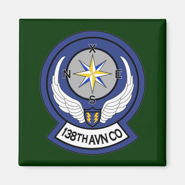 138th Avn RR 7 Magnet (Front)