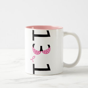13.1 bikini :VERTICAL Two-Tone Coffee Mug