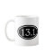 13.1 Half Marathon Black Oval