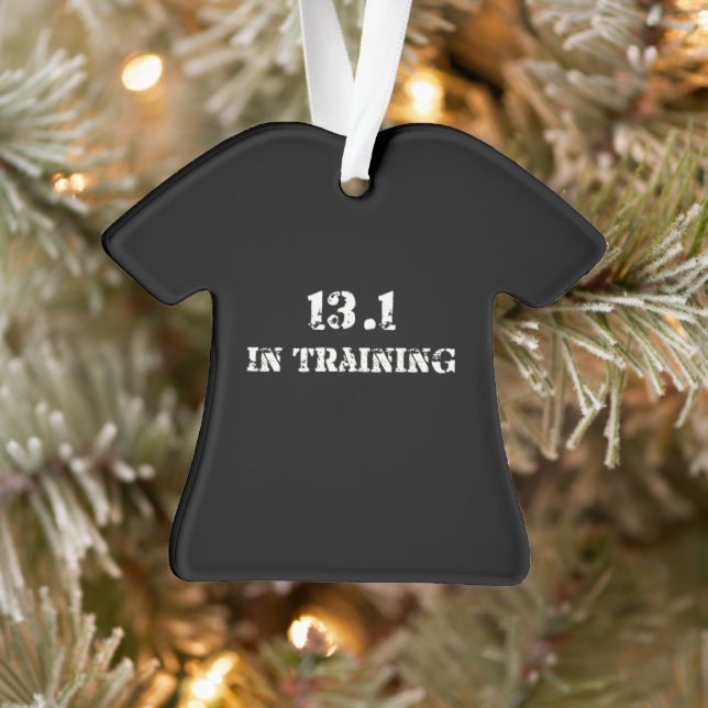 13.1 in Training Half Marathon Race - Running Ornament (Tree)
