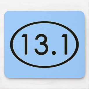 13.1 Miles Mousepad
