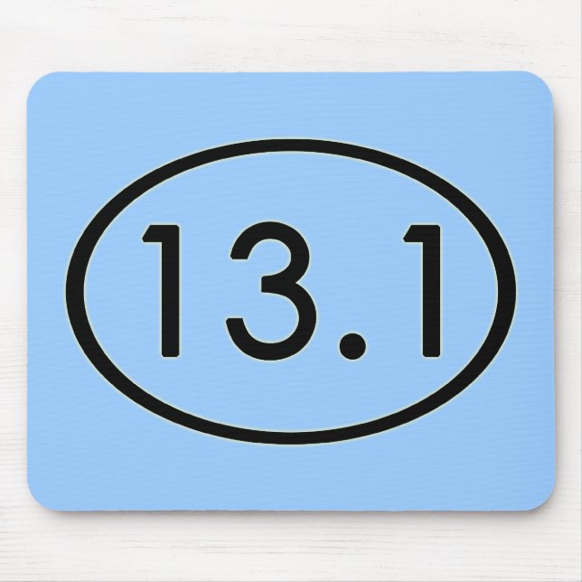 13.1 Miles Mousepad (Front)