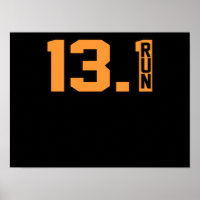 13.1 Miles Run Half Marathon Runner Running Lover