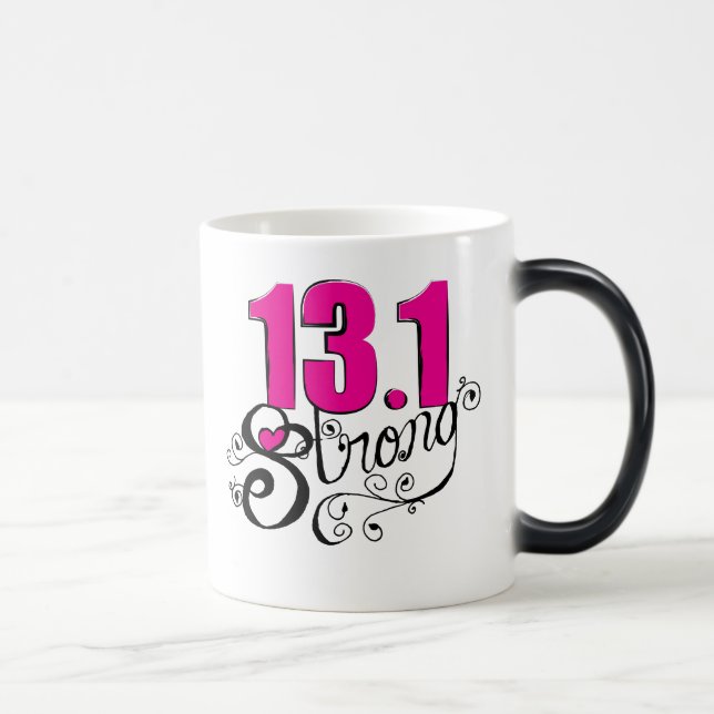 13.1 Strong Half Marathon Coffee Mug (Right)