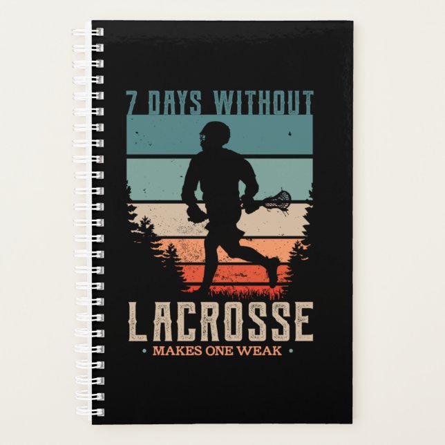 13.7 Days Without Lacrosse Makes One Weak Planner (Front)