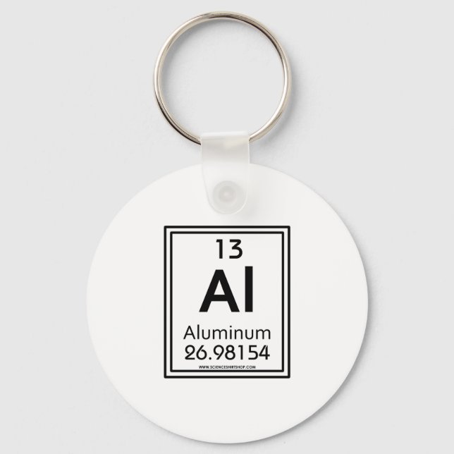 13 Aluminium Key Ring (Front)