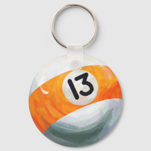 13 Ball Key Ring